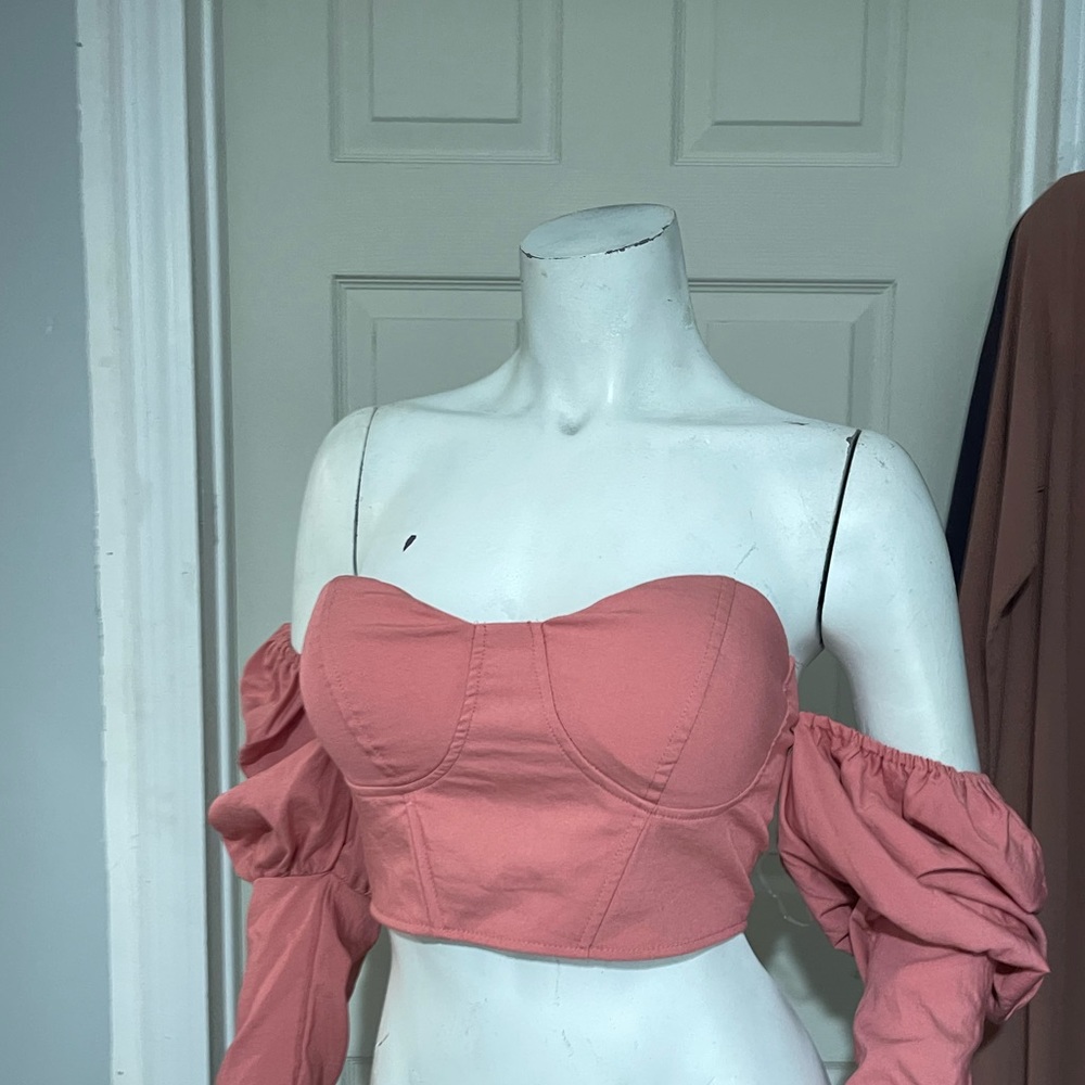 NastyGal Barbie Pink Treat top 💖 size 6